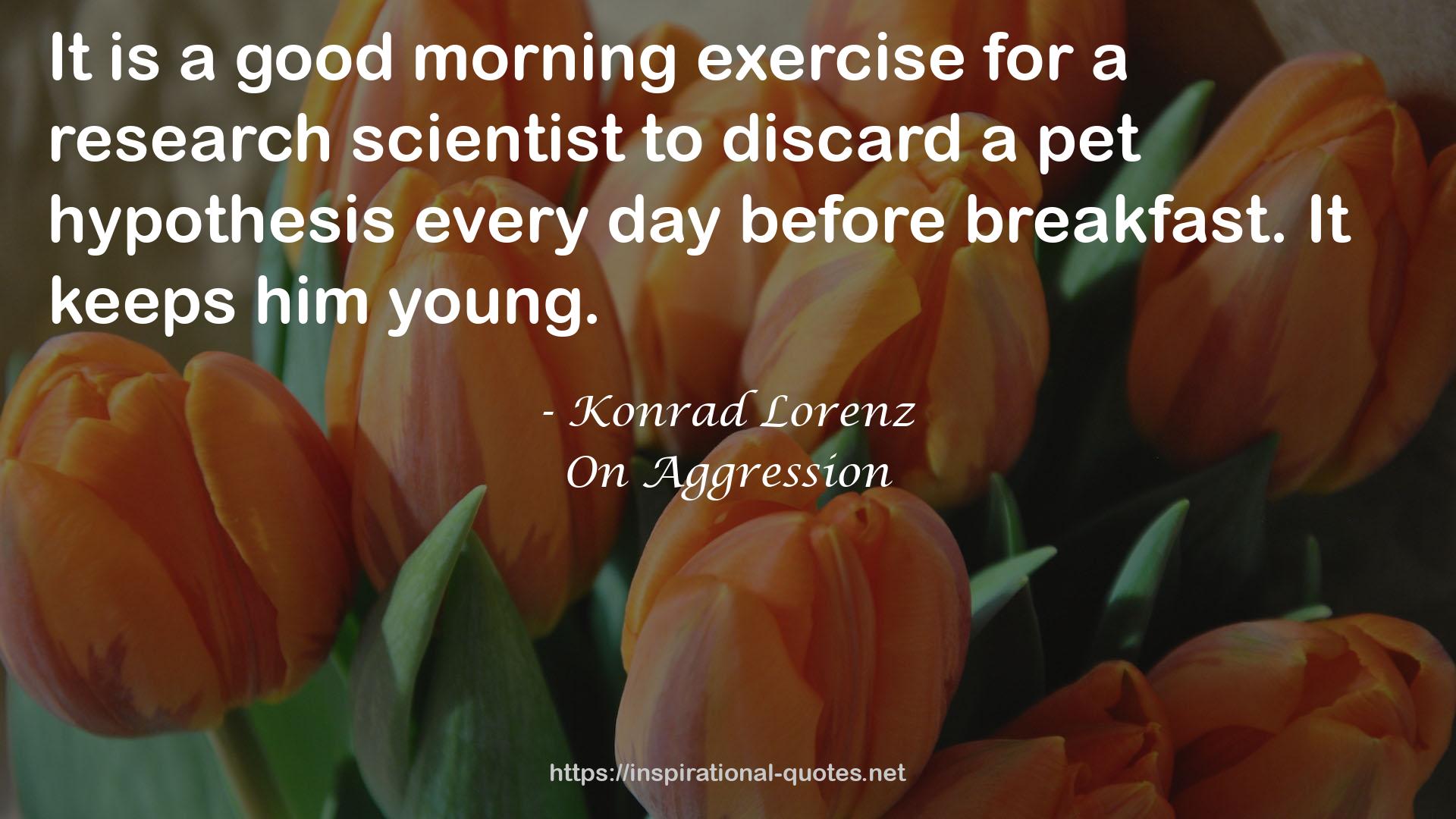 a good morning exercise  QUOTES