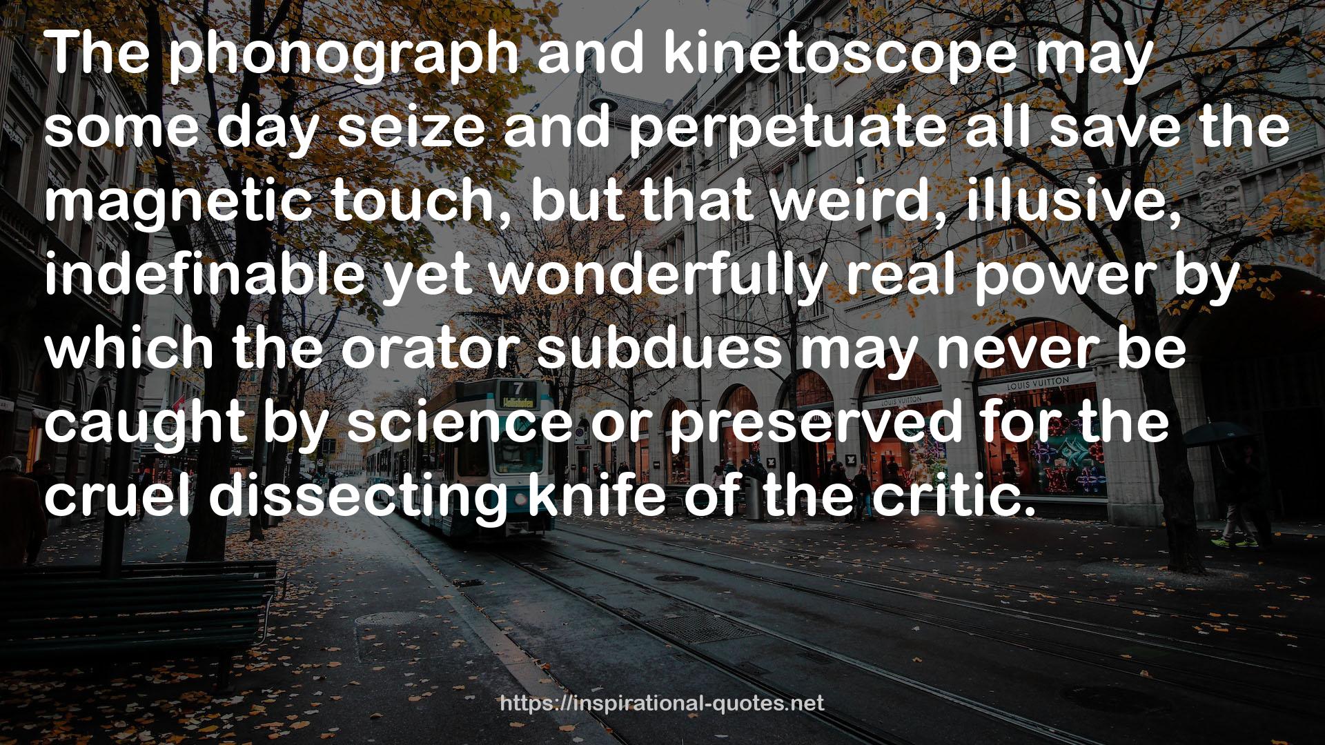 kinetoscope  QUOTES