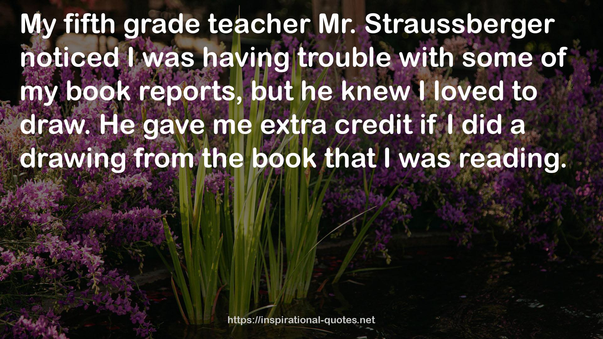 Mr. Straussberger  QUOTES