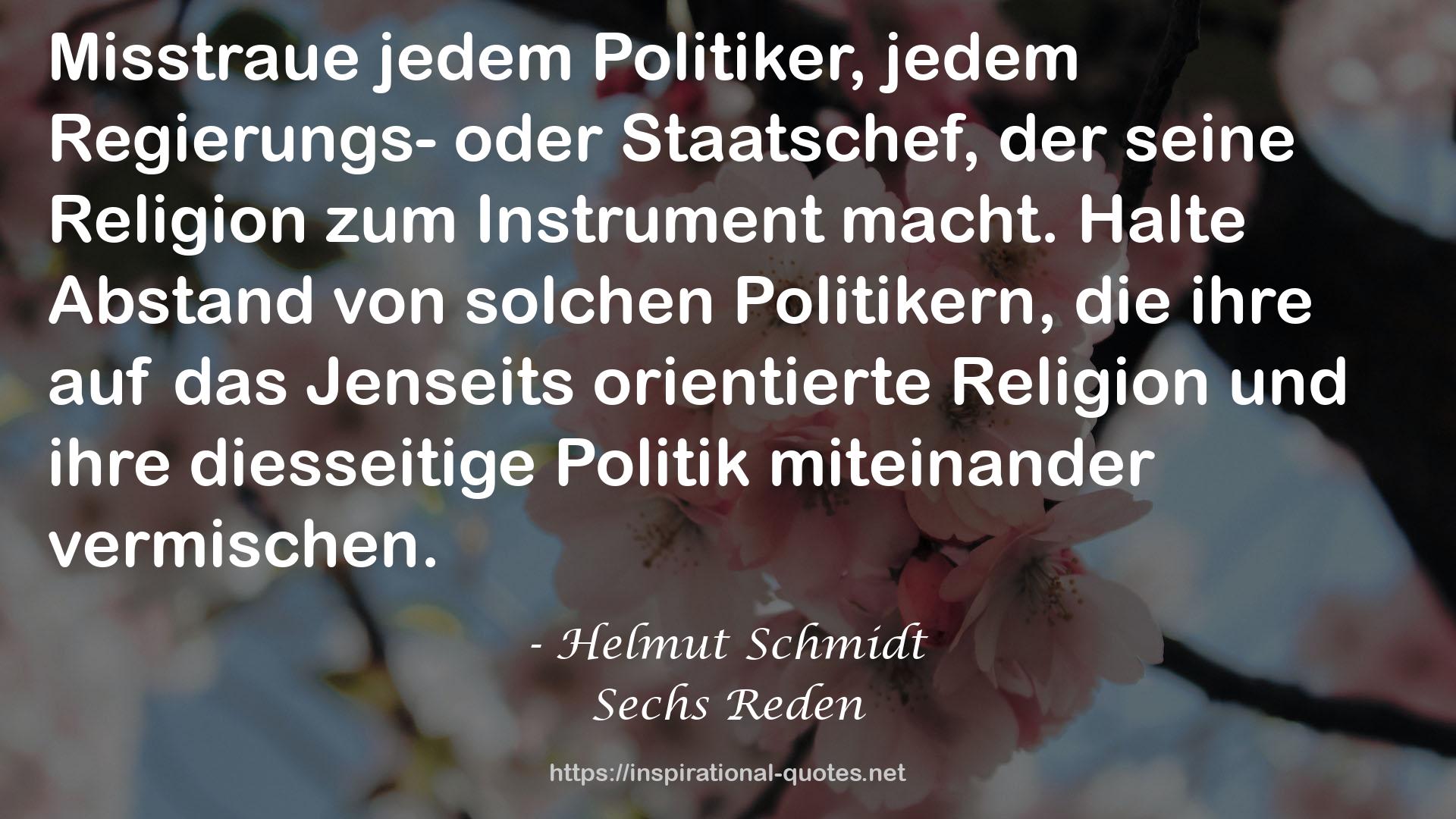 Religion zum Instrument  QUOTES