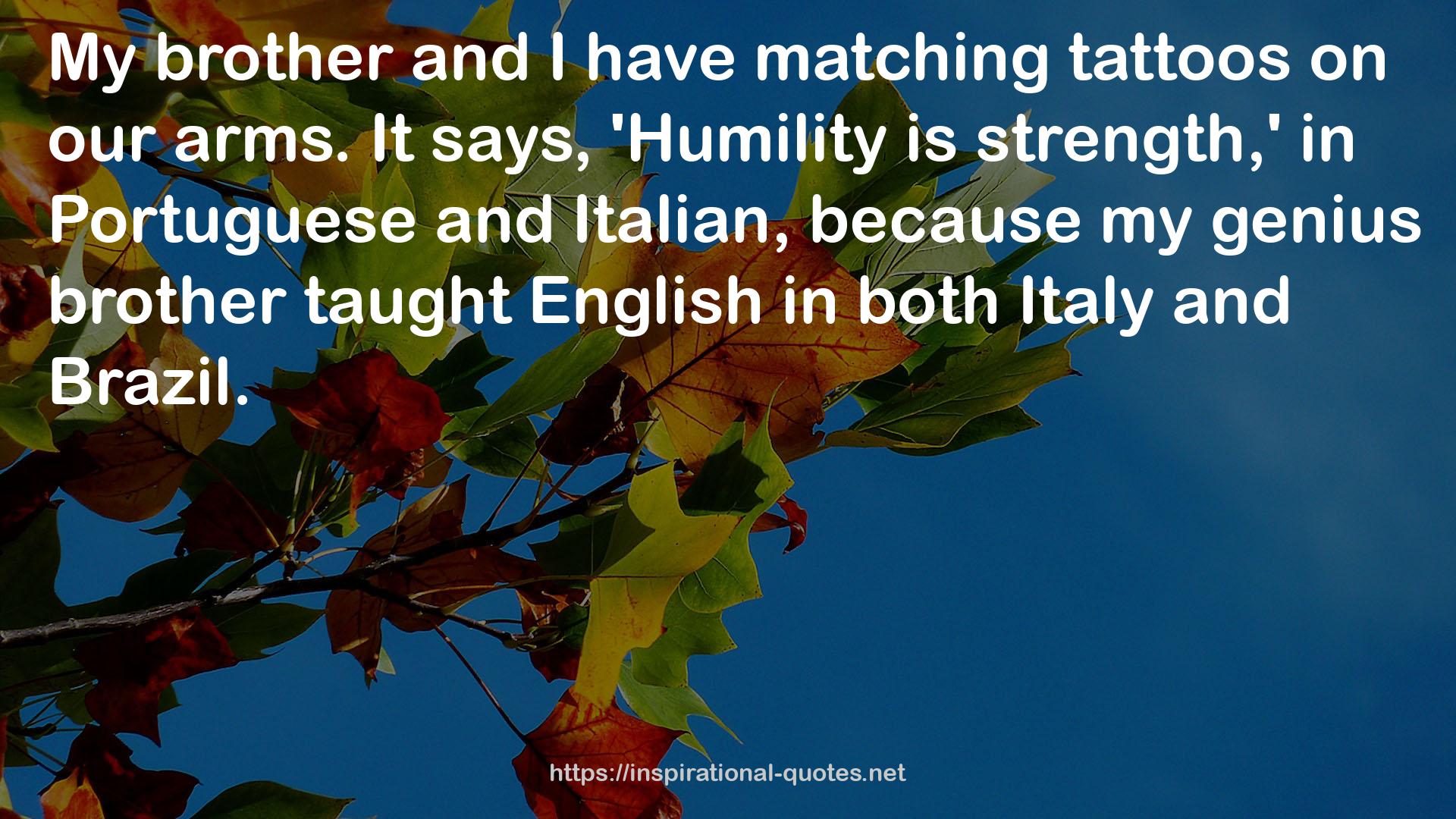 both Italy  QUOTES