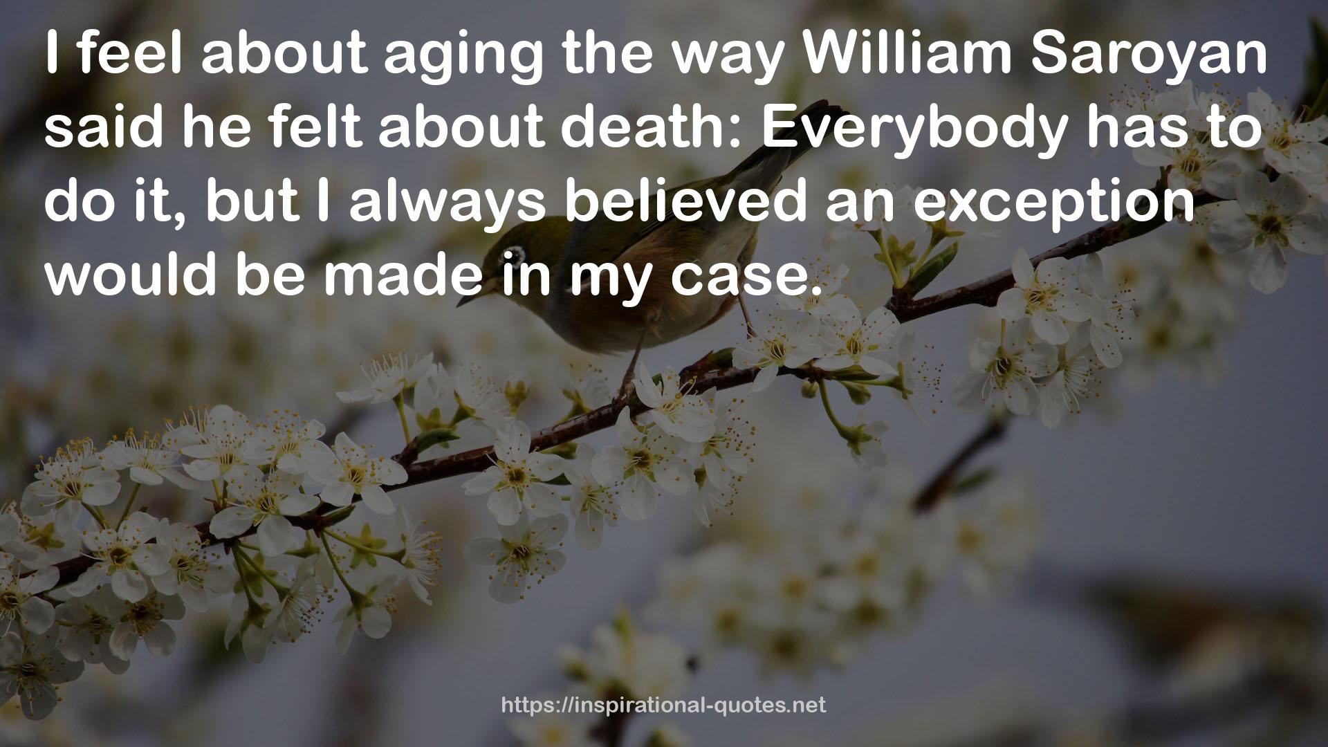 Aging  QUOTES