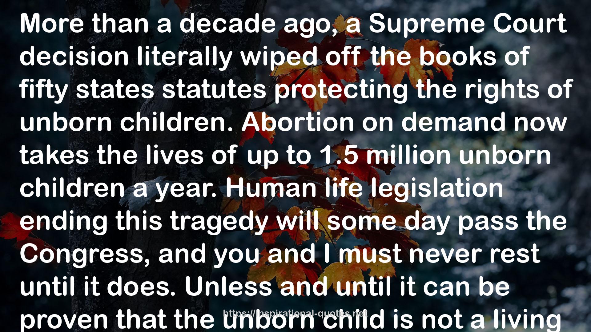 unborn children  QUOTES