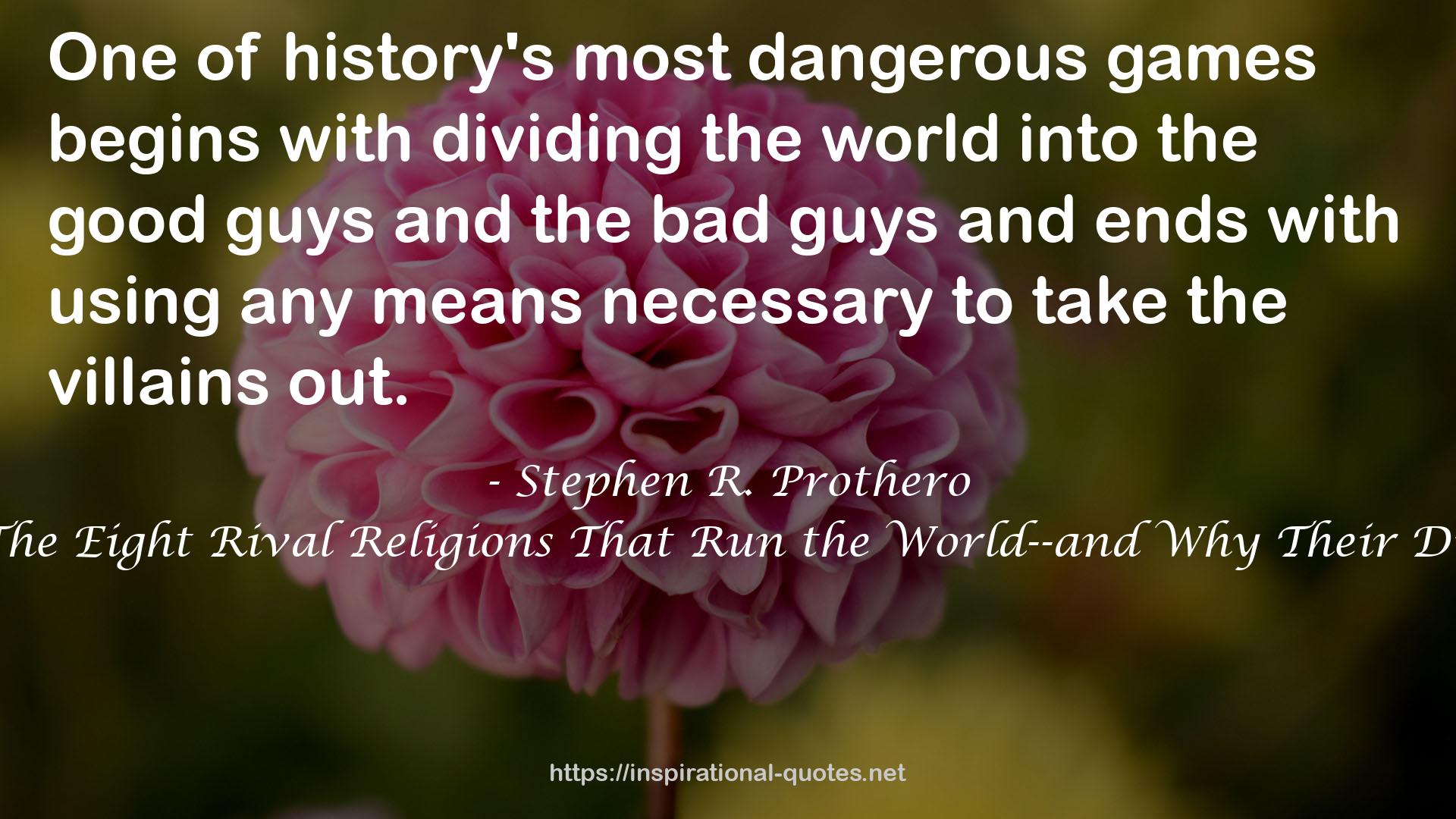 history's most dangerous games  QUOTES