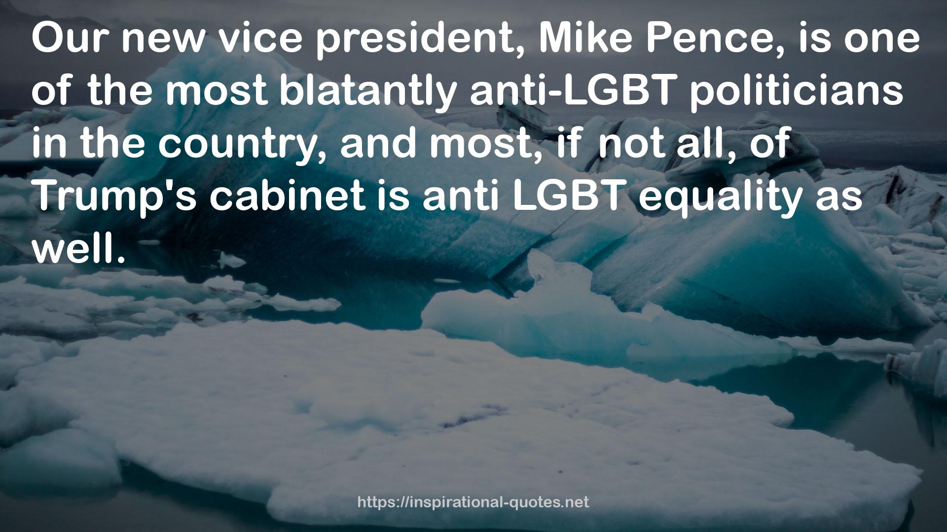 LGBT equality  QUOTES