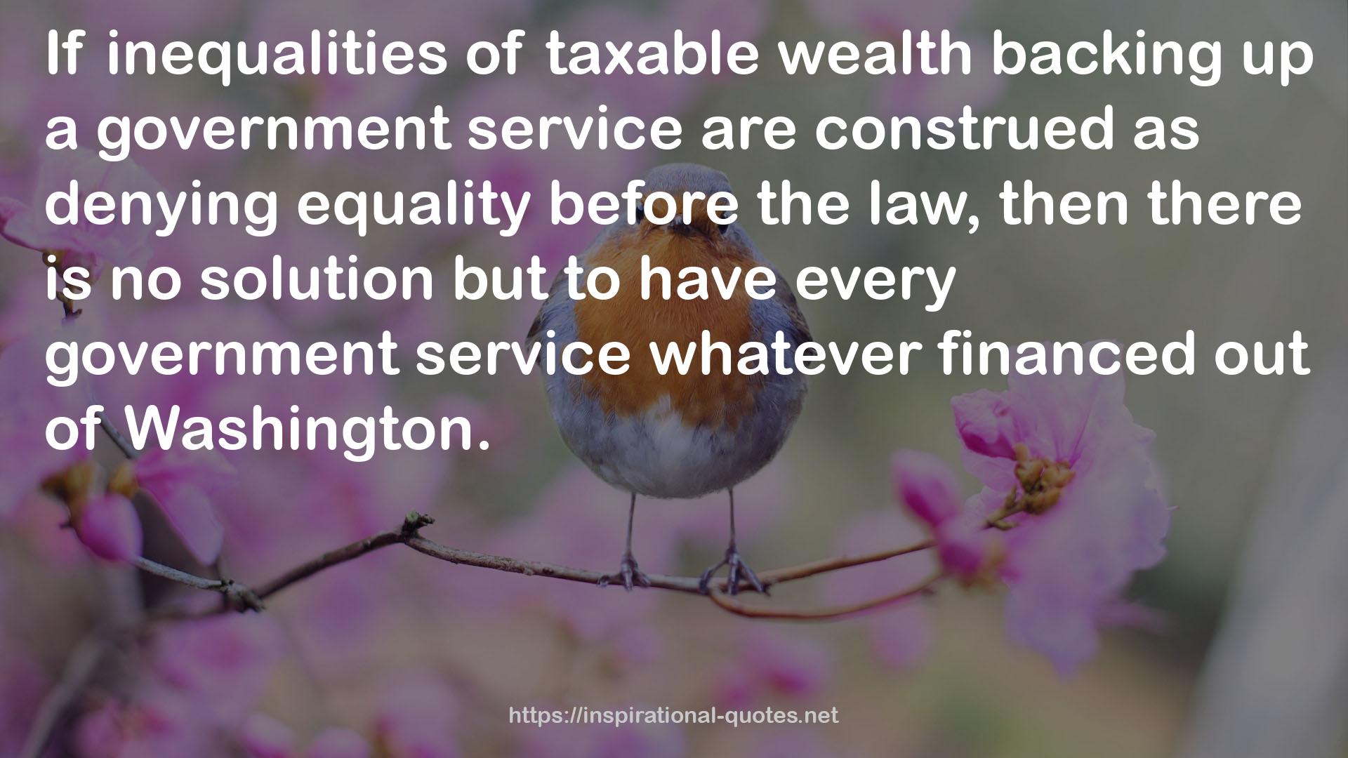 taxable wealth  QUOTES