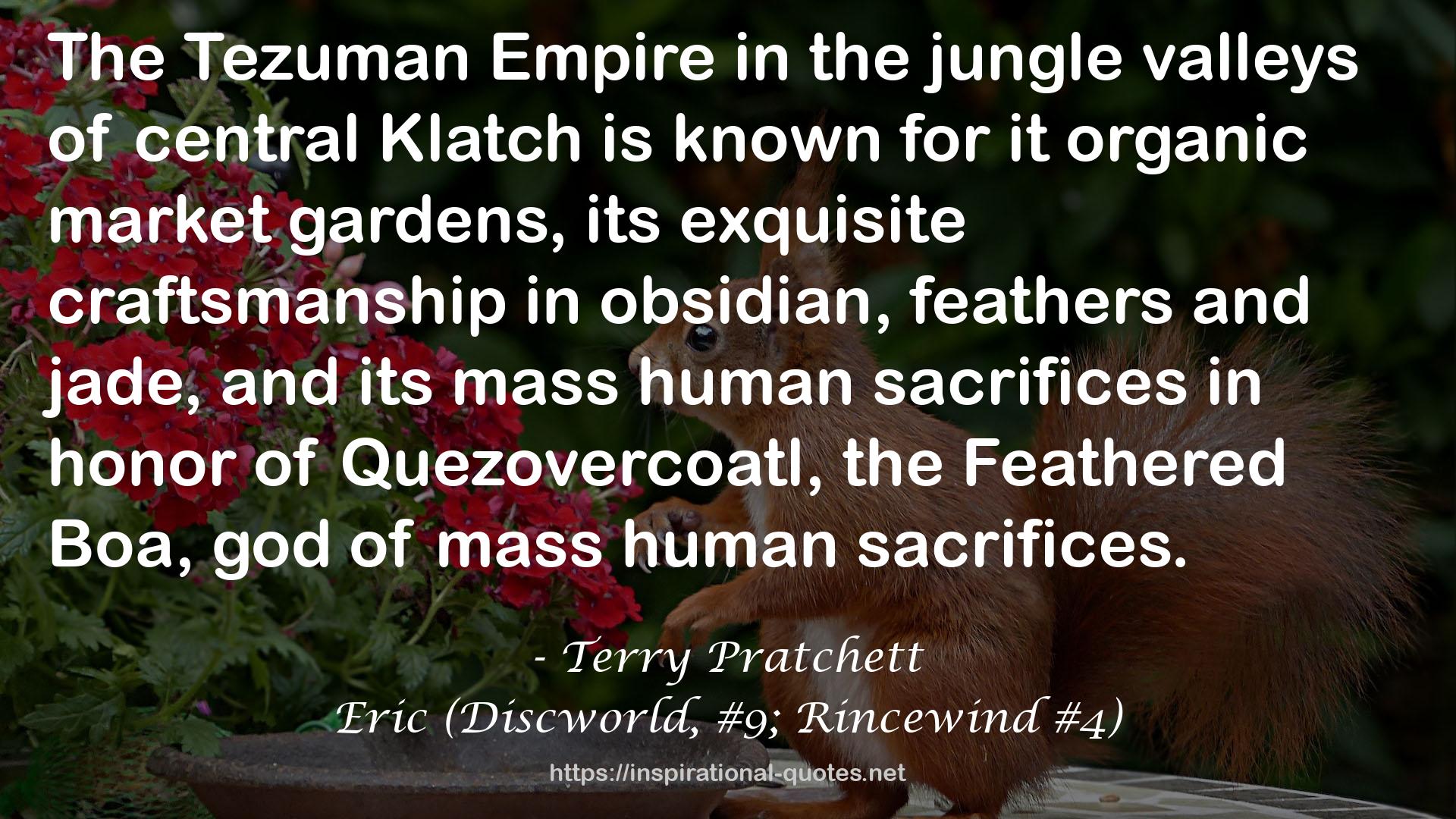 Eric (Discworld, #9; Rincewind #4) QUOTES