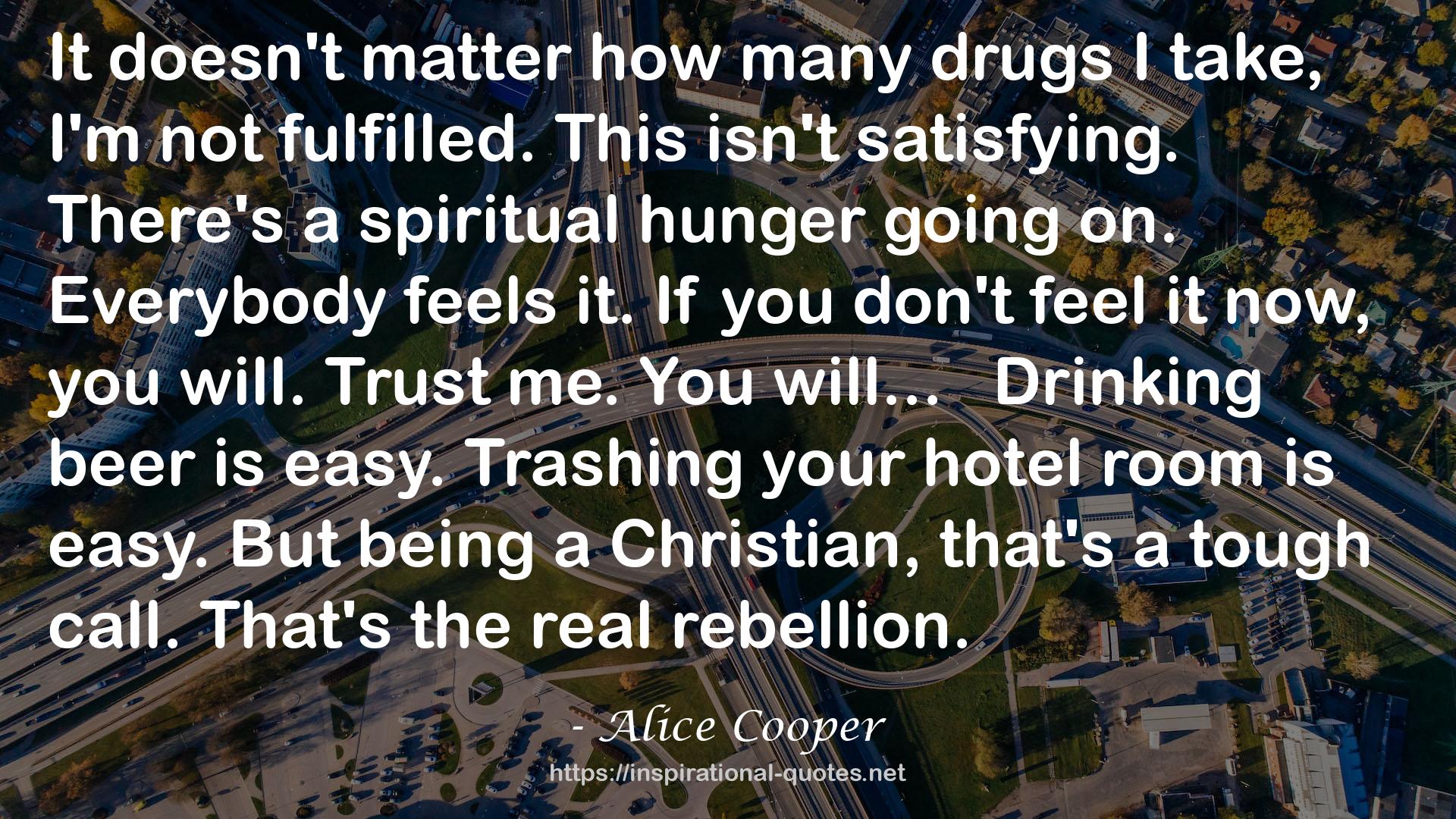 Alice Cooper QUOTES