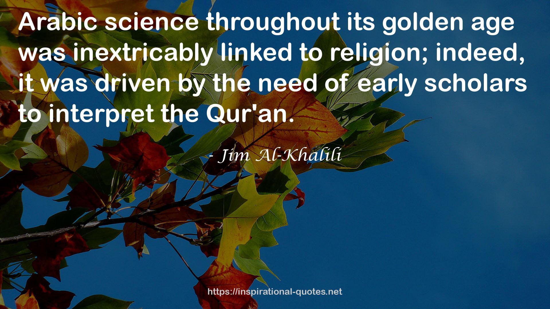 Jim Al-Khalili QUOTES