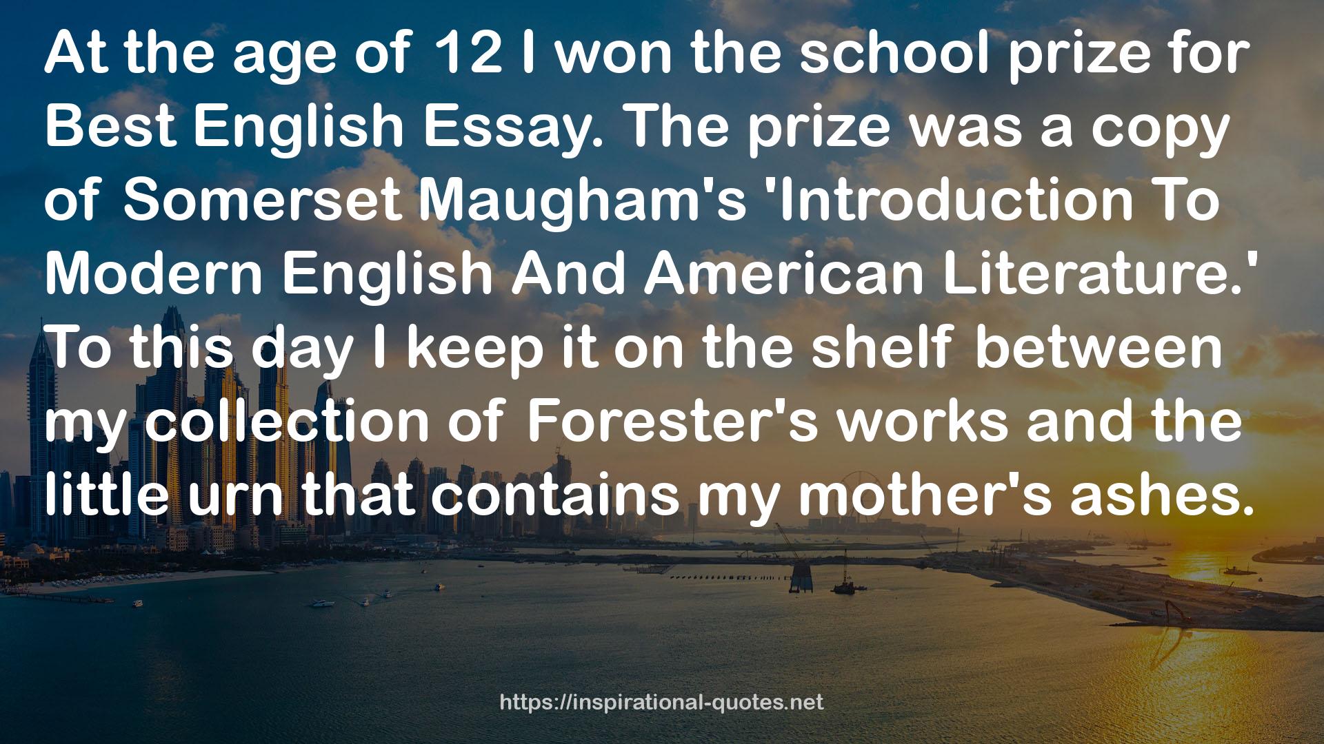 the school prize  QUOTES