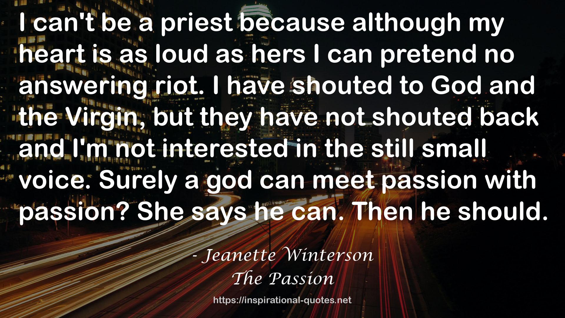 a priest  QUOTES