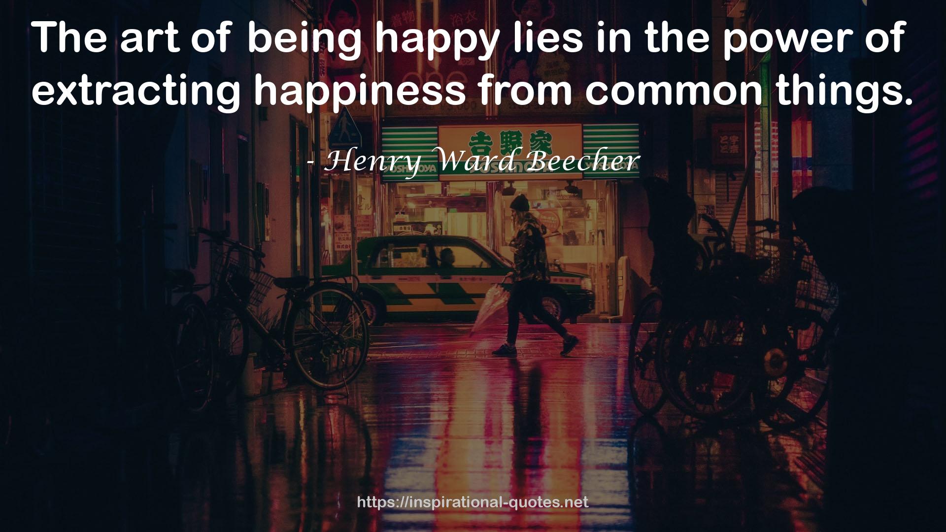 happy lies  QUOTES