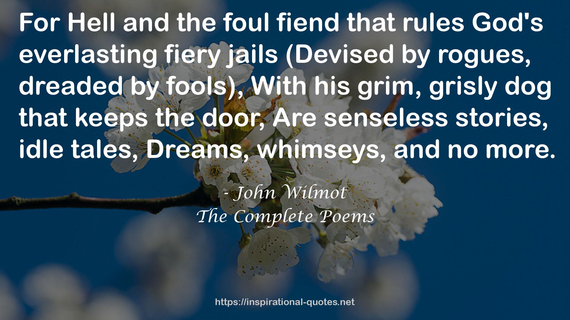 John Wilmot QUOTES