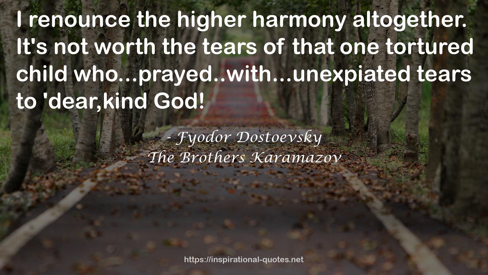 Fyodor Dostoevsky QUOTES