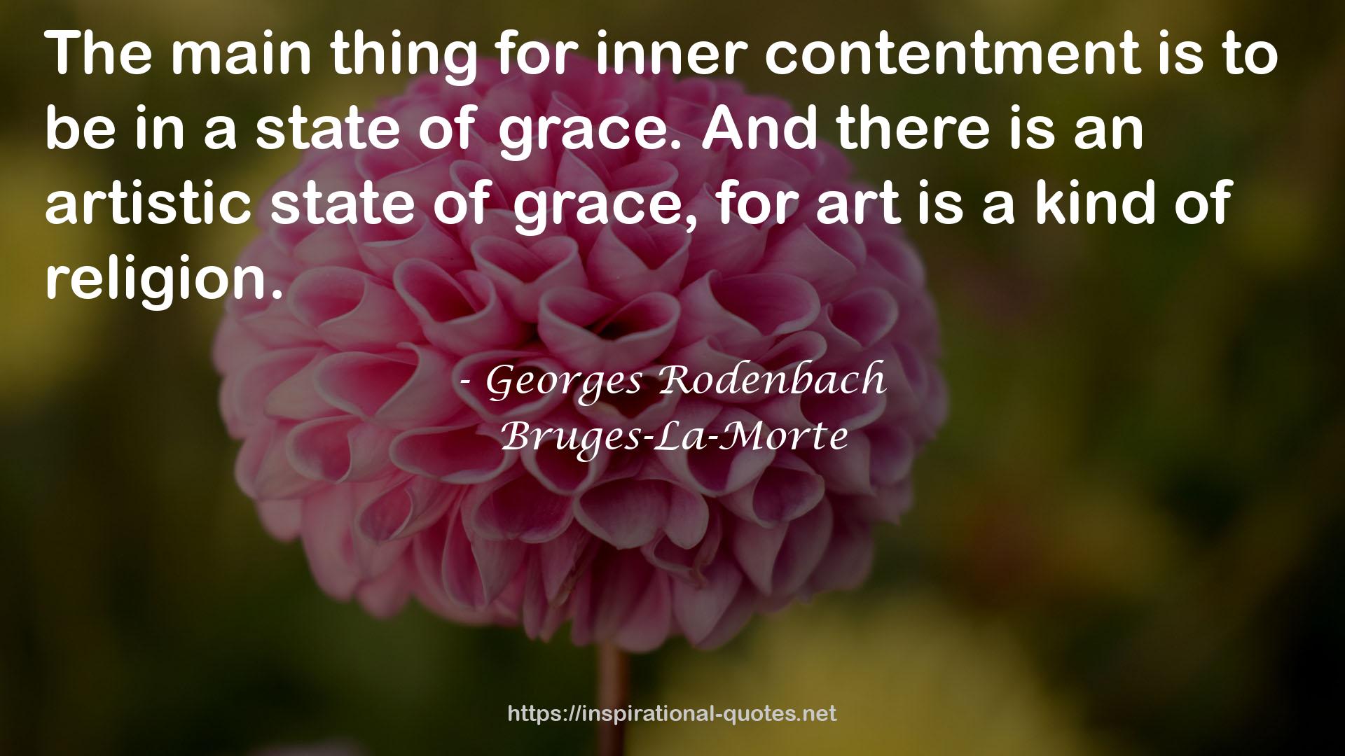 inner contentment  QUOTES