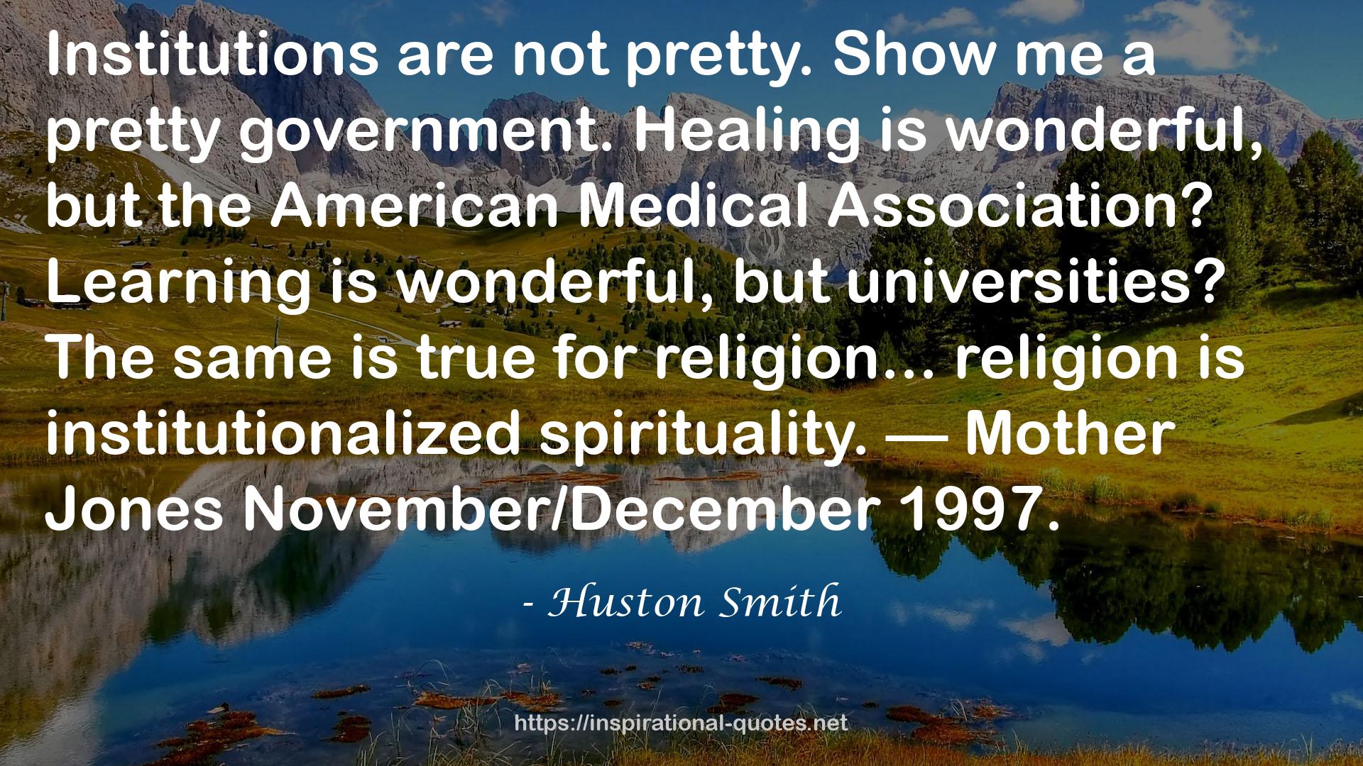 Huston Smith QUOTES