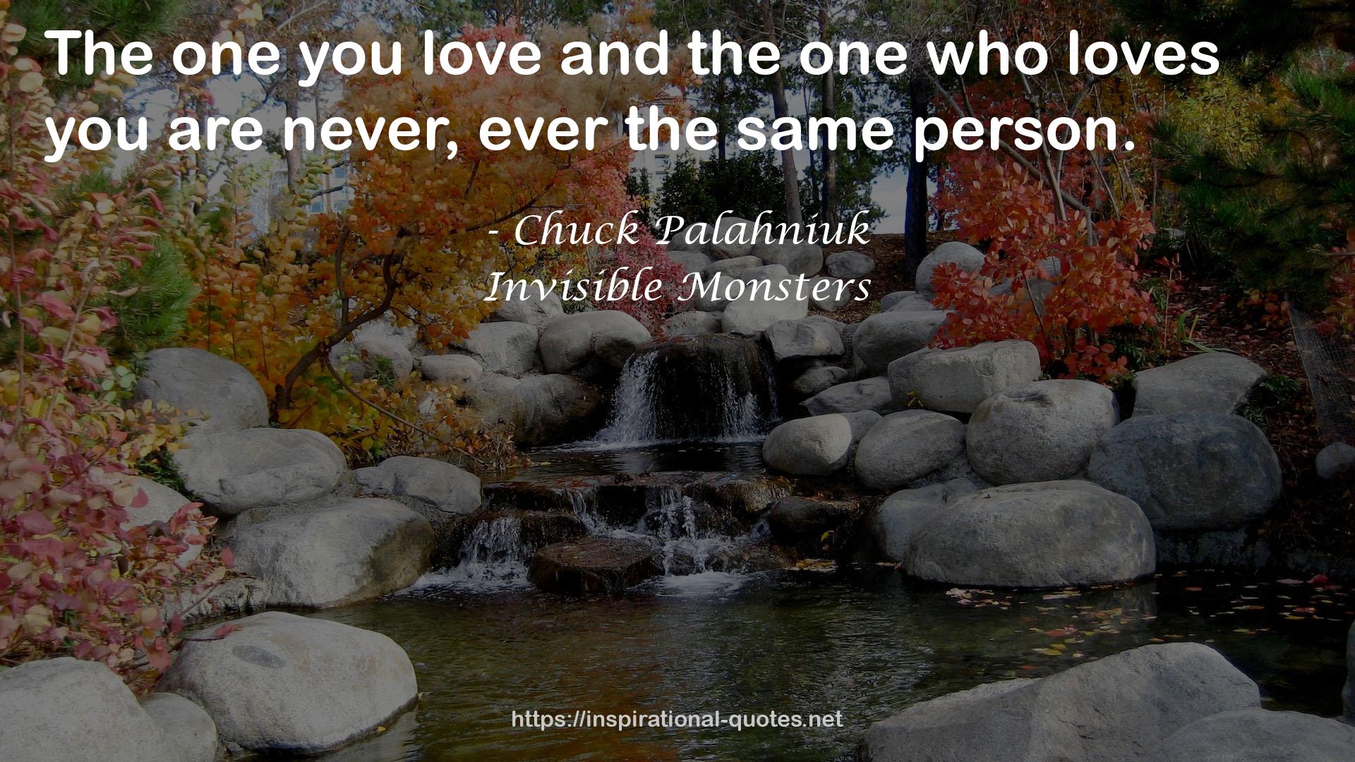 Chuck Palahniuk QUOTES