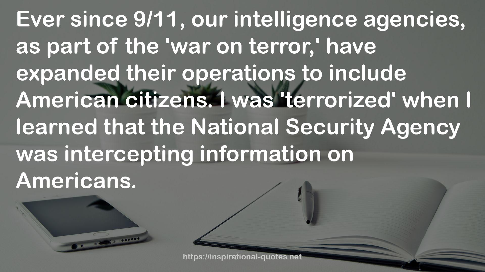 The National Security Agency  QUOTES