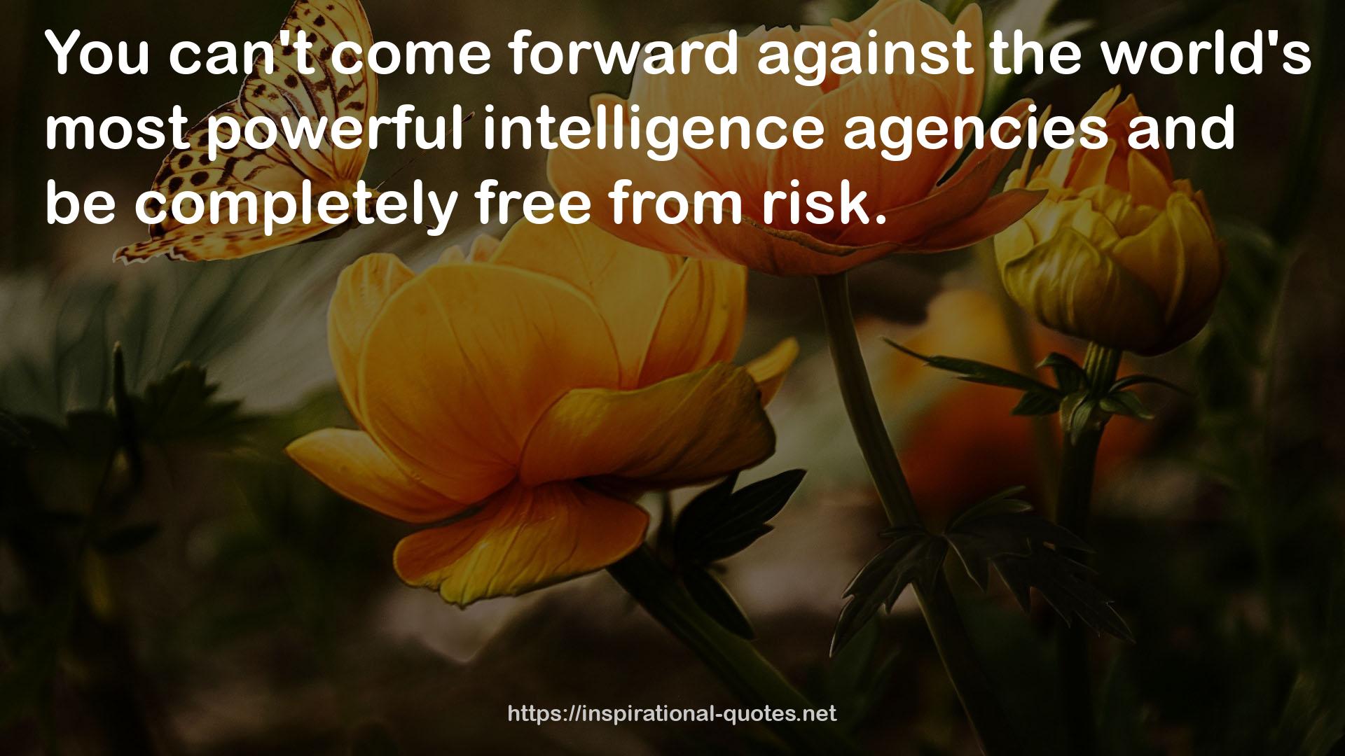the world's most powerful intelligence agencies  QUOTES