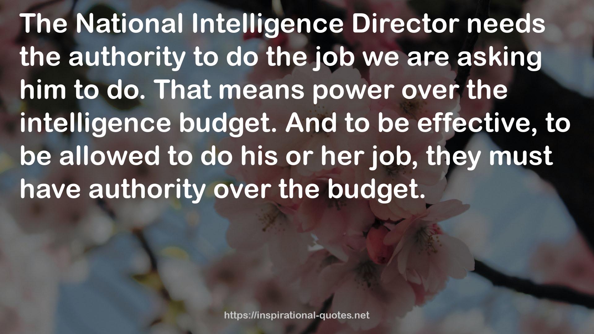 the intelligence  QUOTES