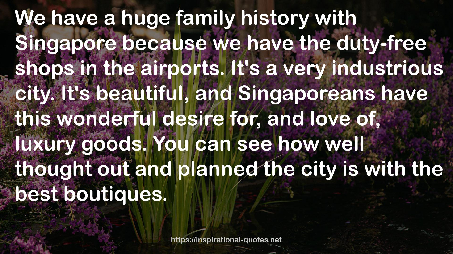 a huge family history  QUOTES