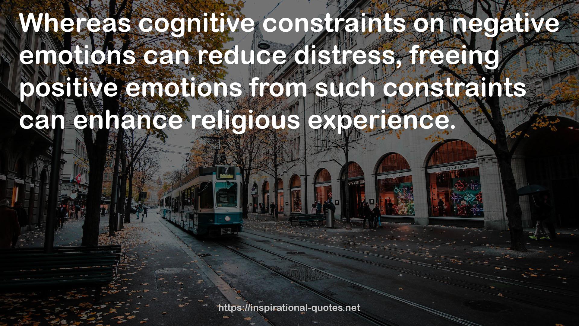 cognitive constraints  QUOTES