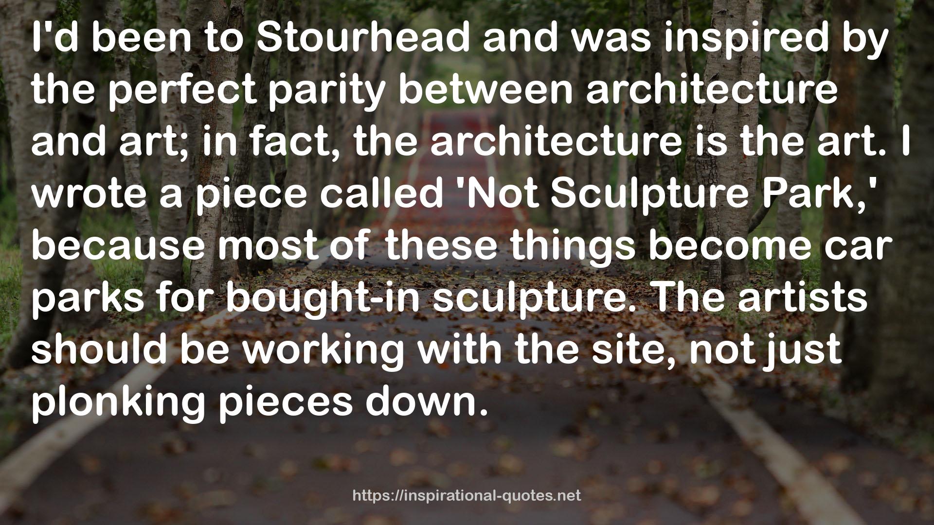 Stourhead  QUOTES