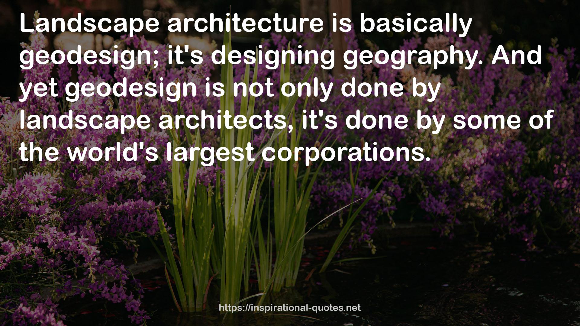 geodesign  QUOTES