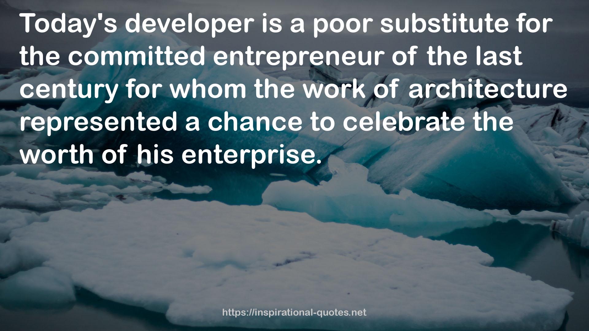 the committed entrepreneur  QUOTES