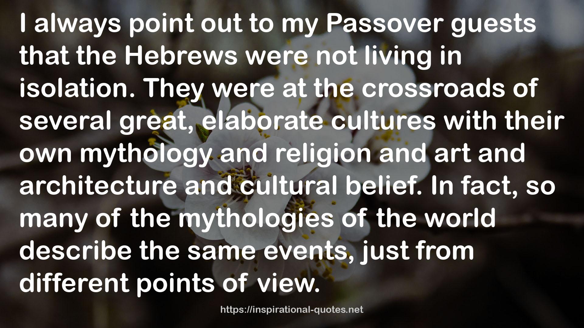 Hebrews  QUOTES