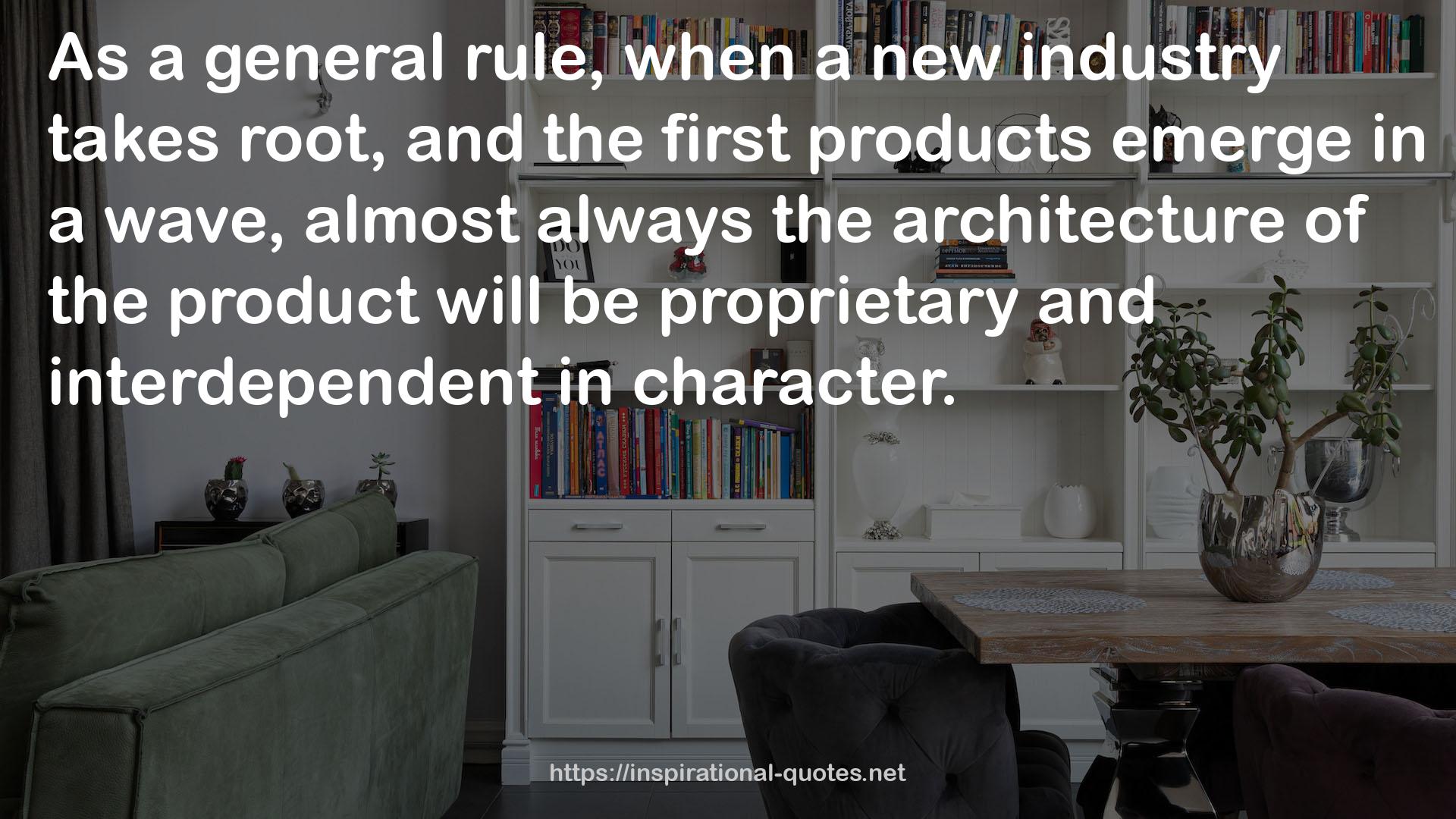 the first products  QUOTES