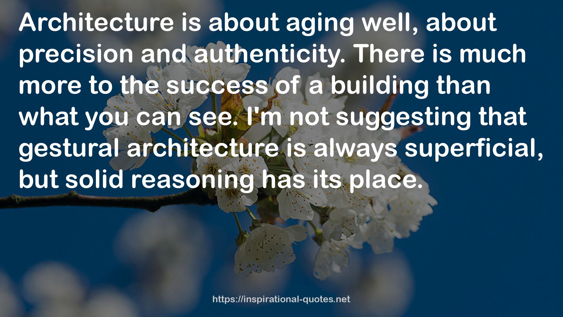 gestural architecture  QUOTES