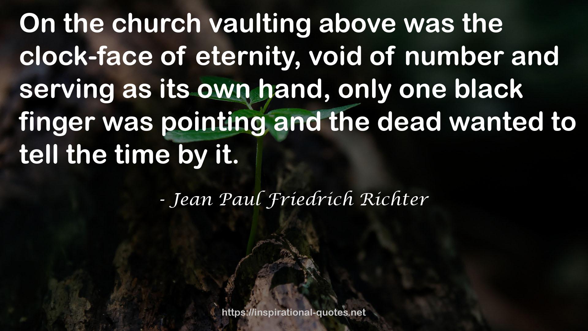 Jean Paul Friedrich Richter QUOTES