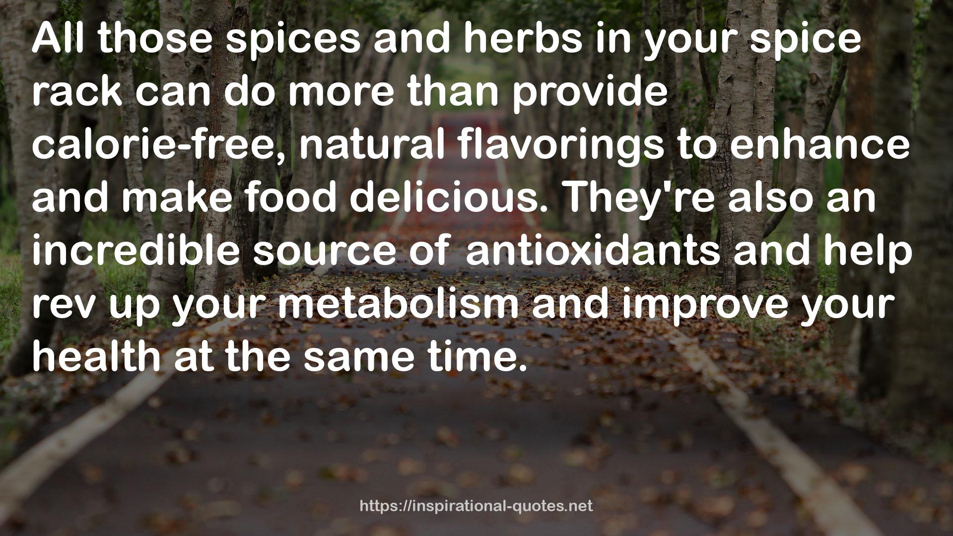 your spice rack  QUOTES