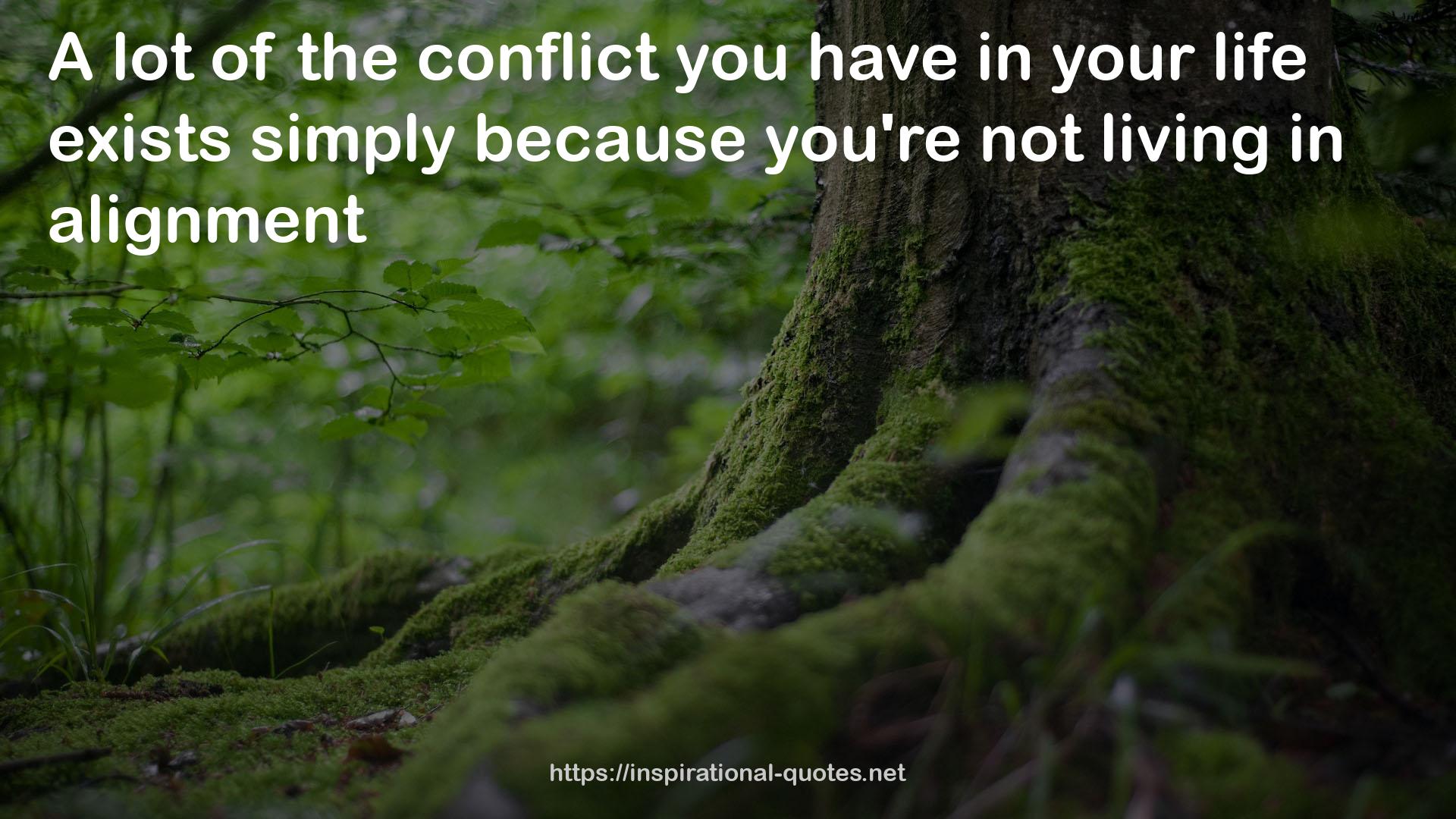 conflict  QUOTES