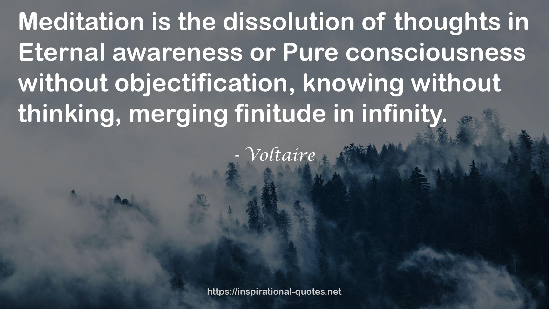 pure consciousness  QUOTES