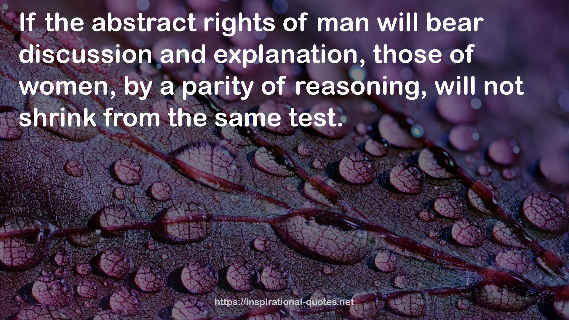 the abstract rights  QUOTES