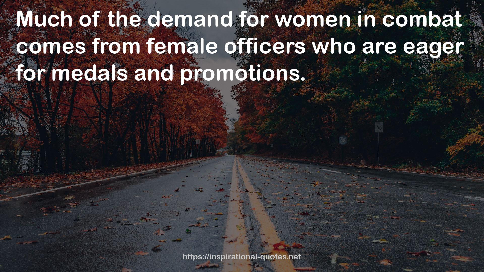 female officers  QUOTES