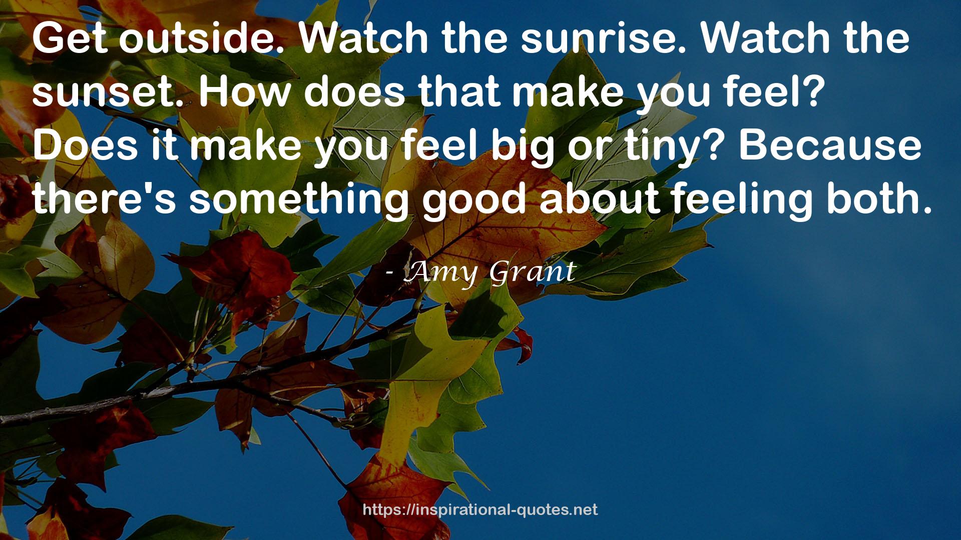 Amy Grant QUOTES