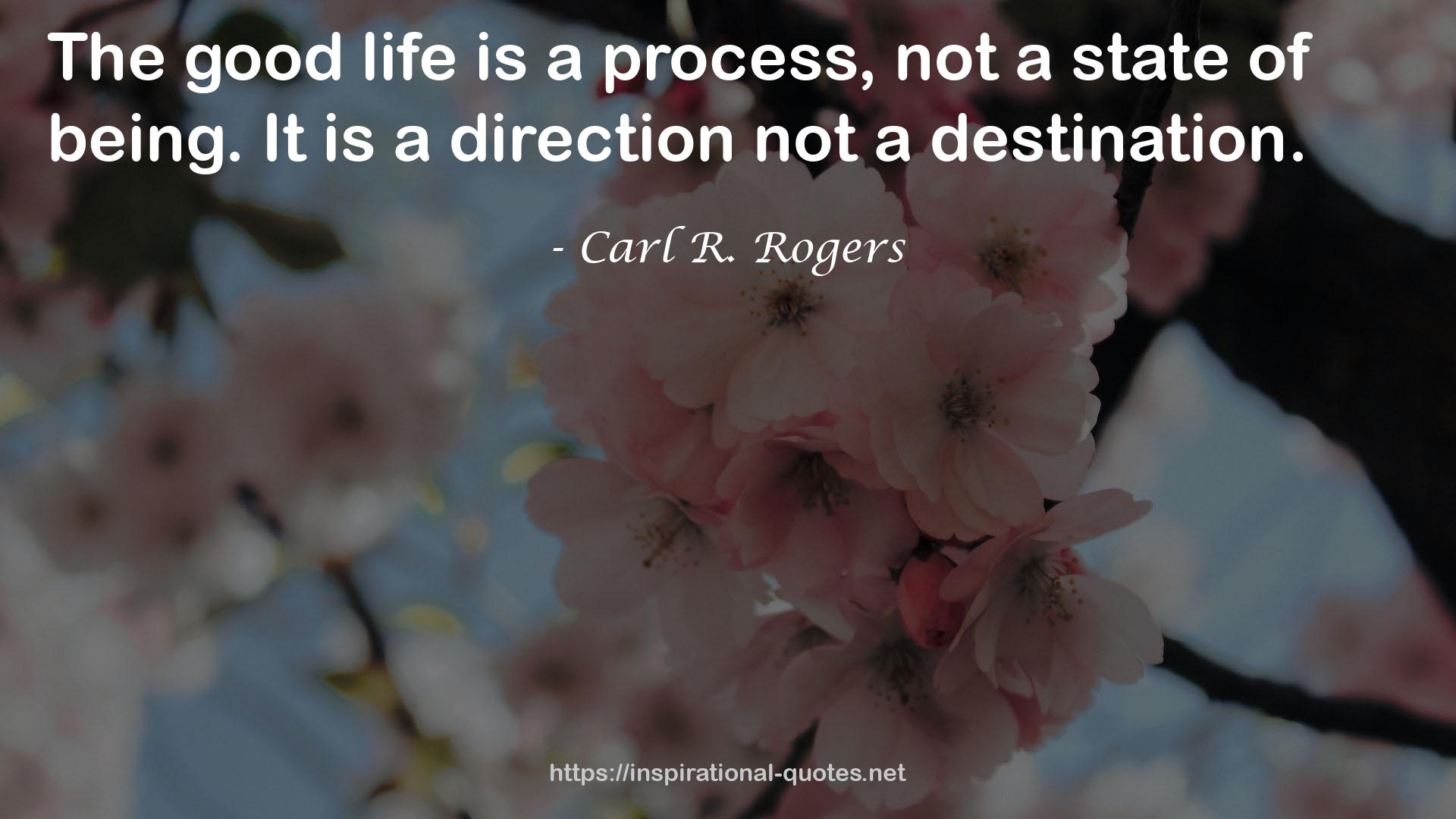 Carl R. Rogers QUOTES
