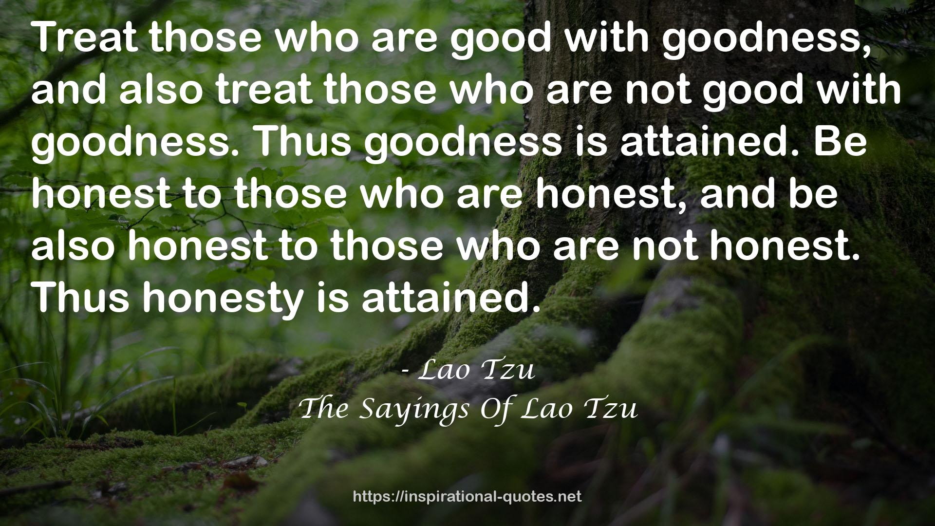 Lao Tzu QUOTES