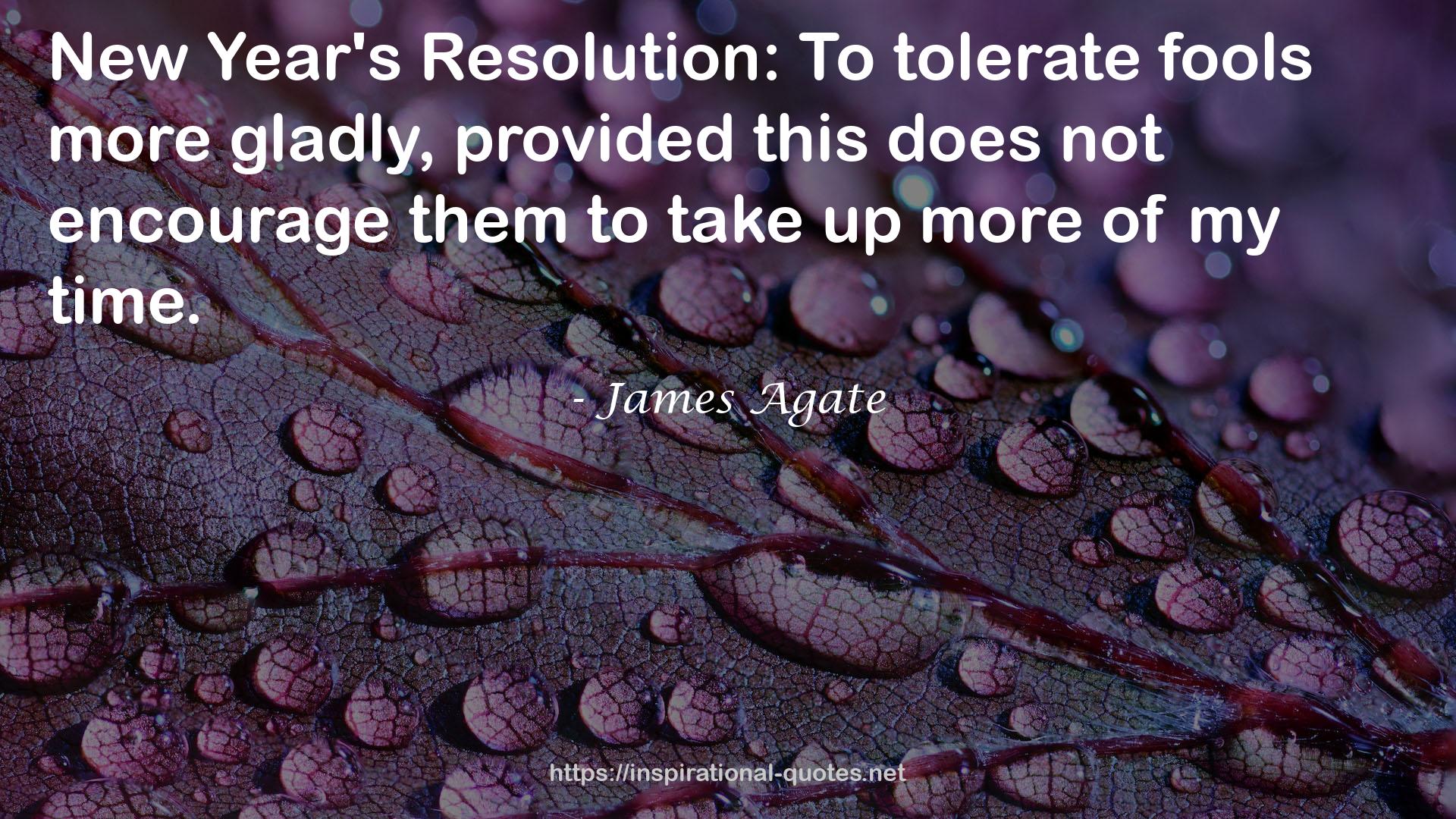 James Agate QUOTES