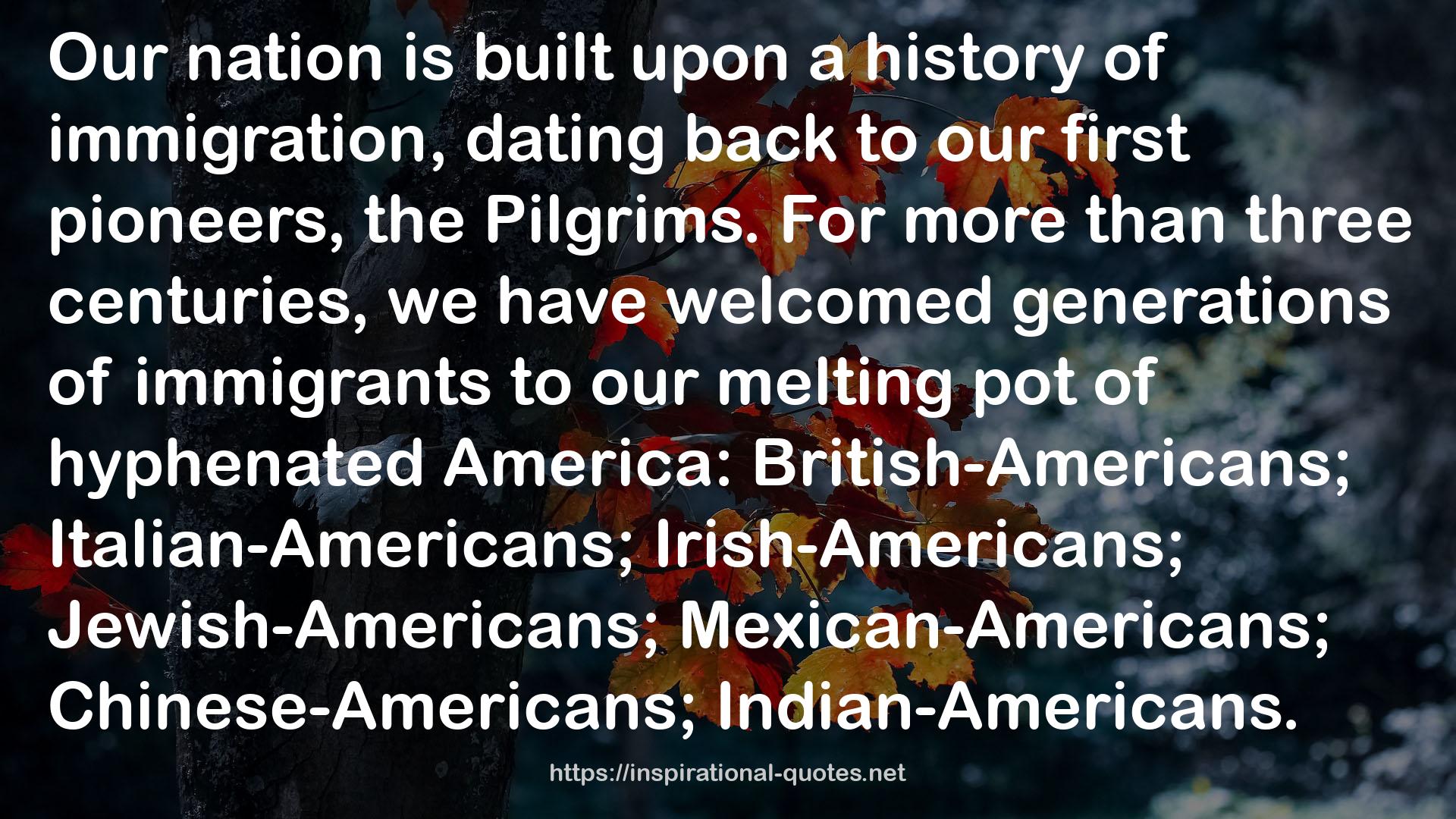 our melting pot  QUOTES