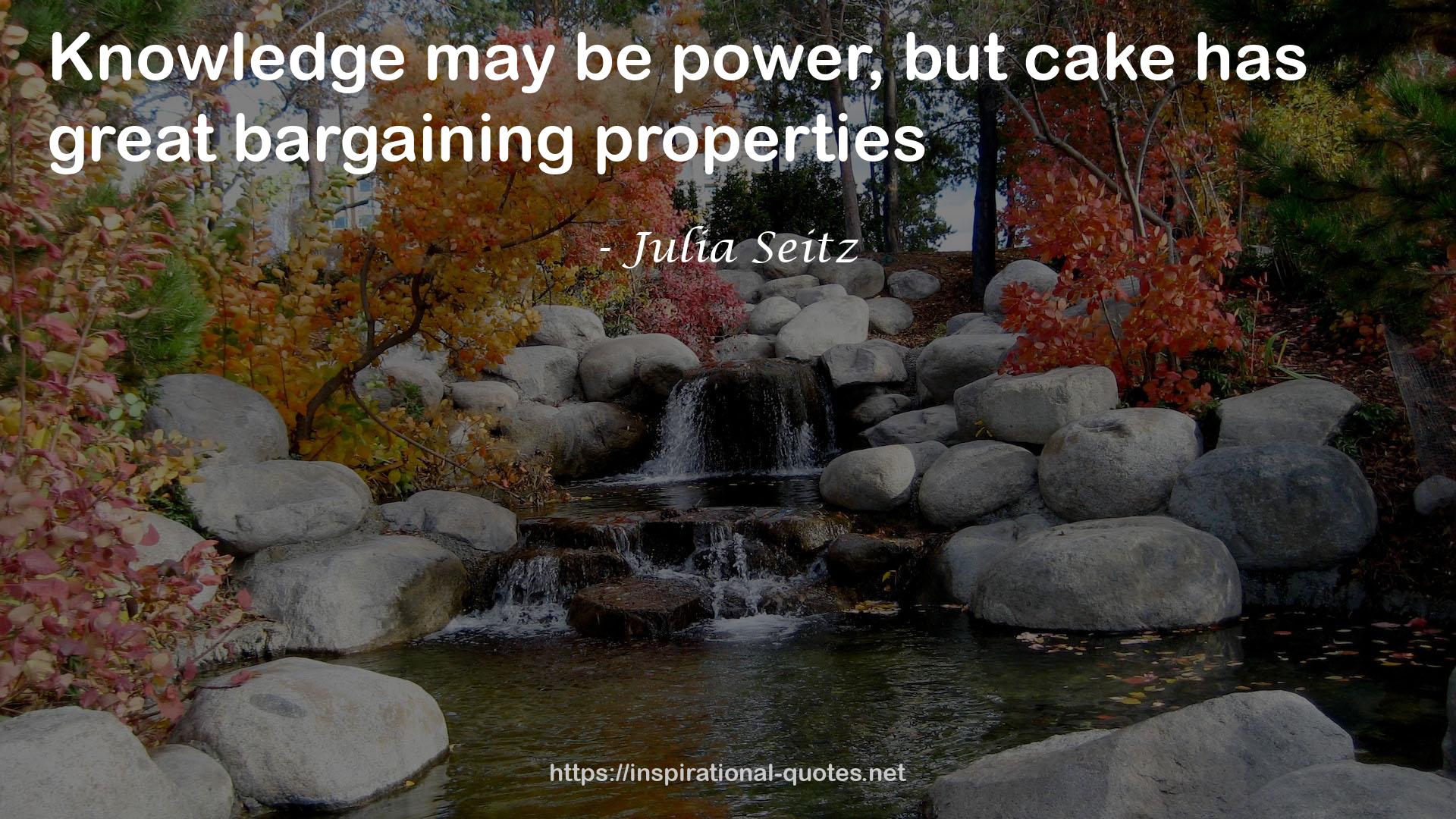 Julia Seitz QUOTES