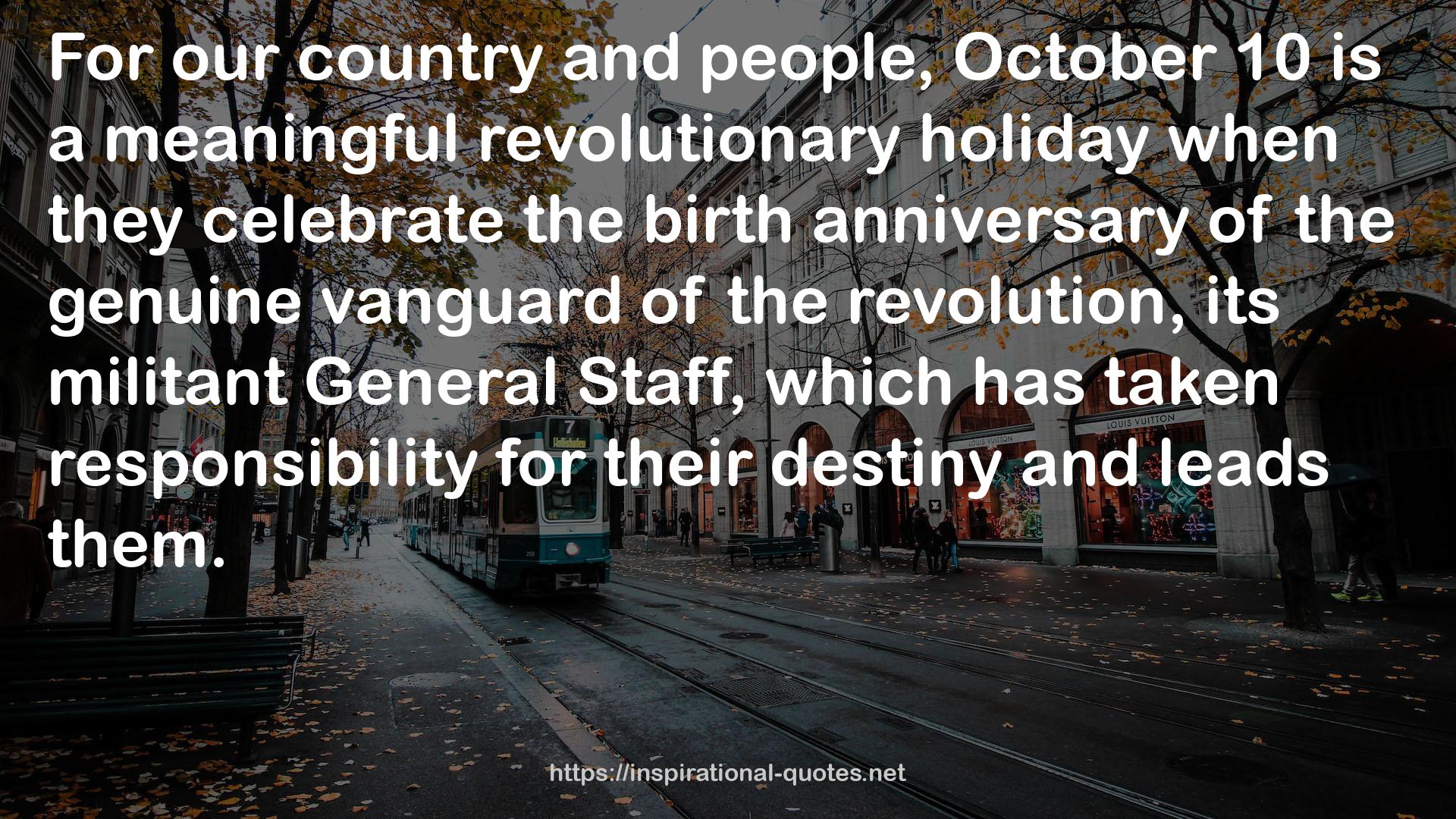 a meaningful revolutionary holiday  QUOTES