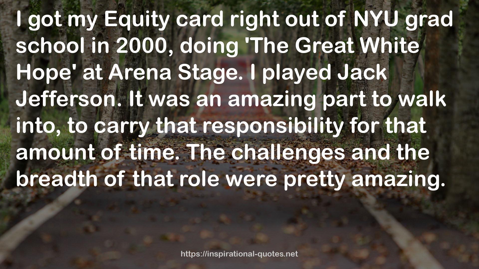 my Equity card  QUOTES