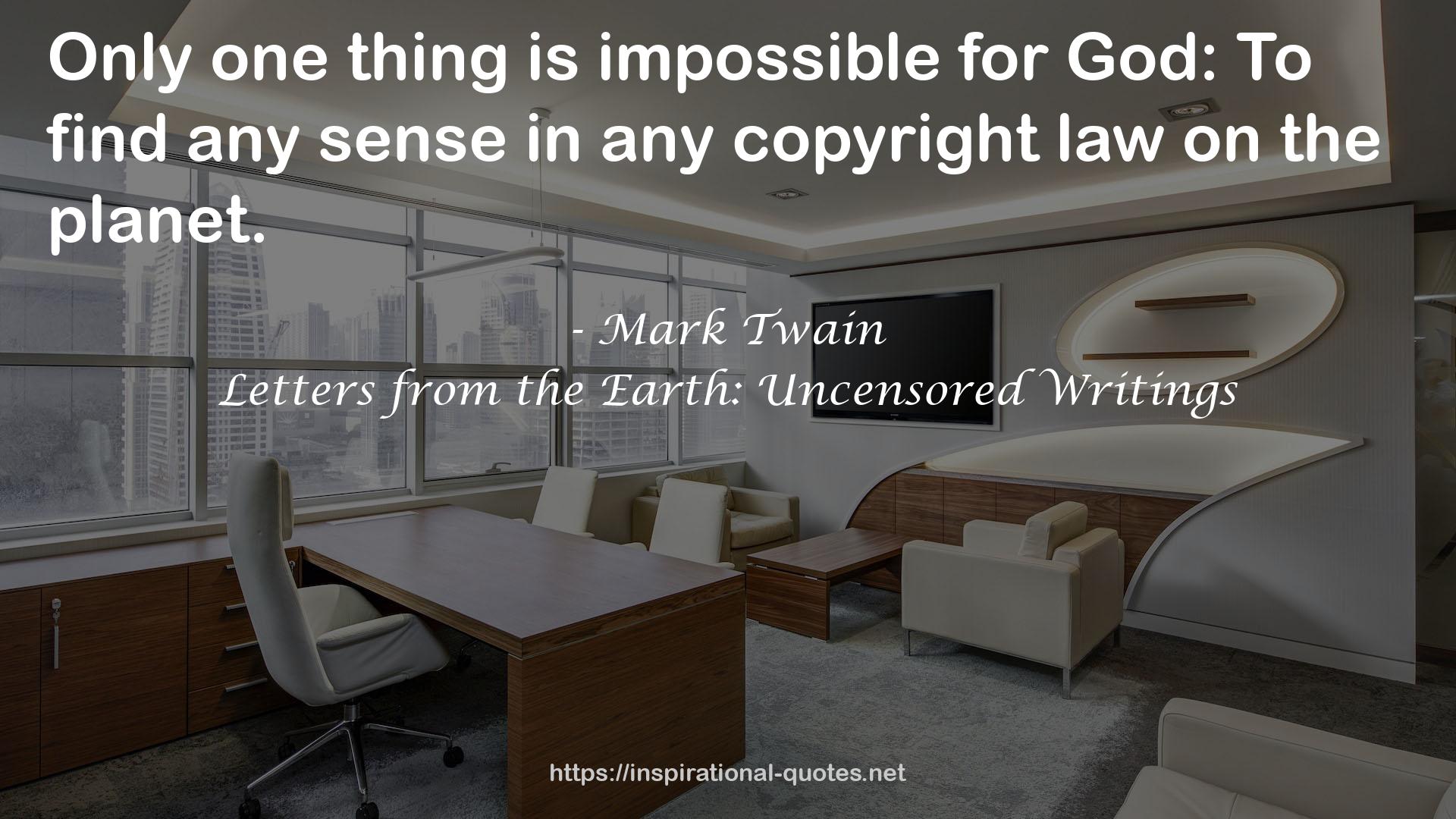 any copyright law  QUOTES