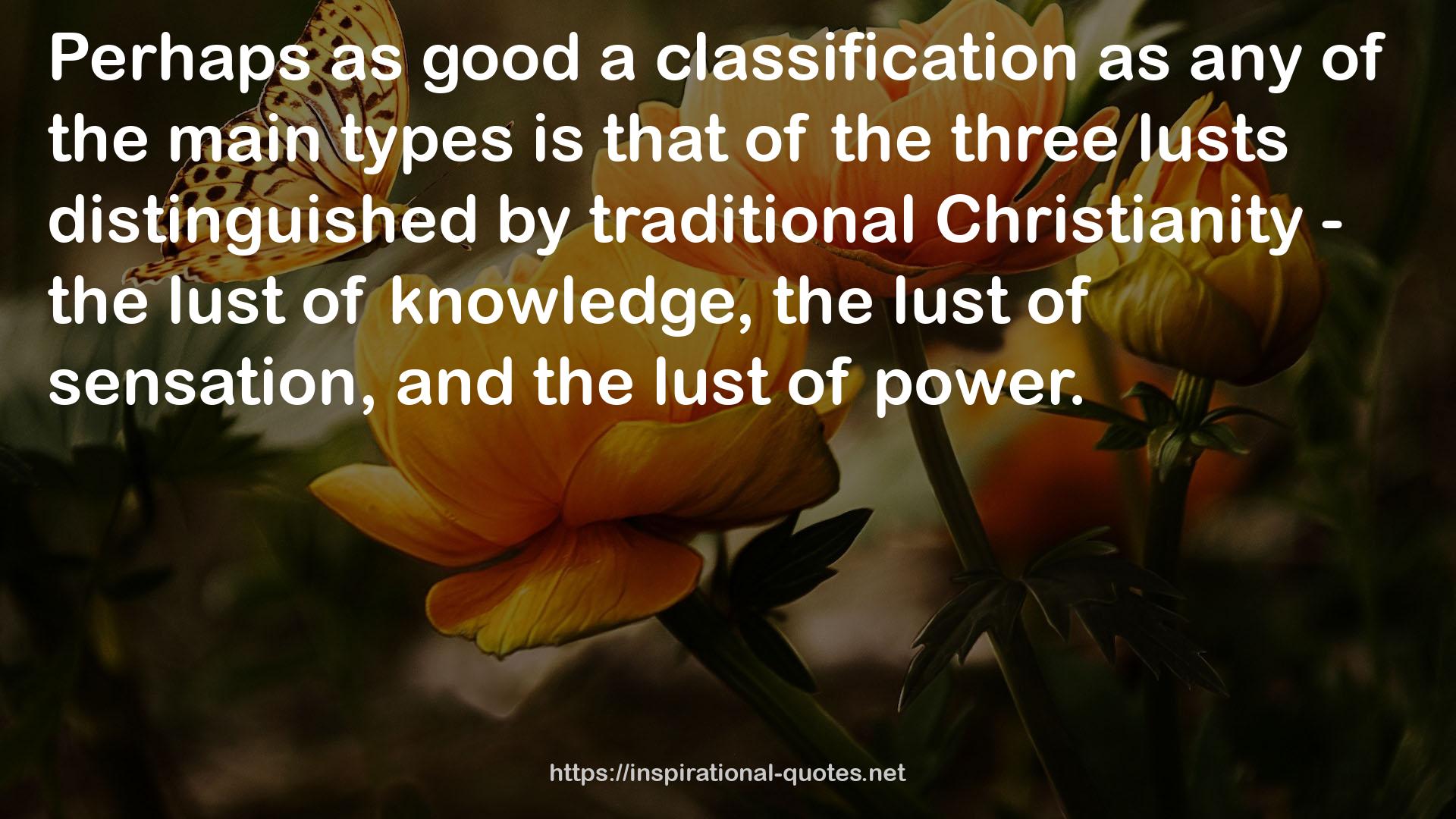 classification  QUOTES