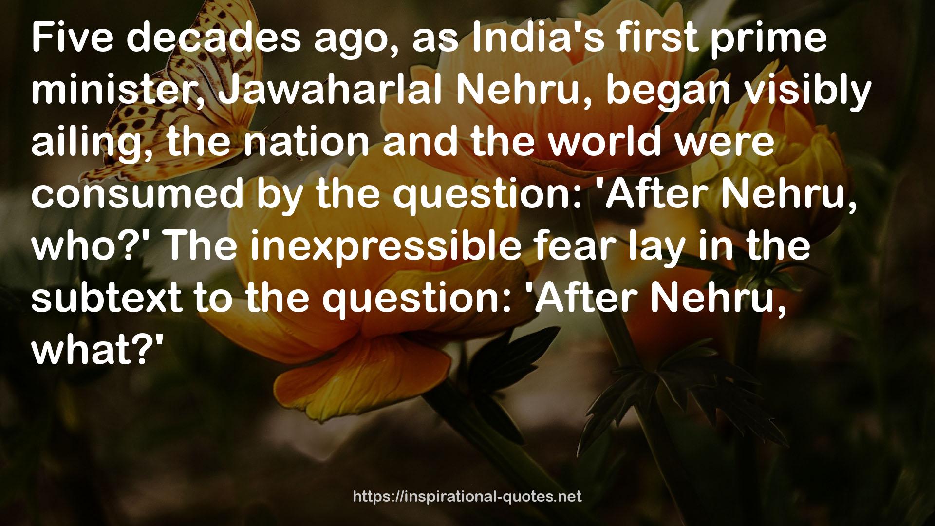 Jawaharlal  QUOTES