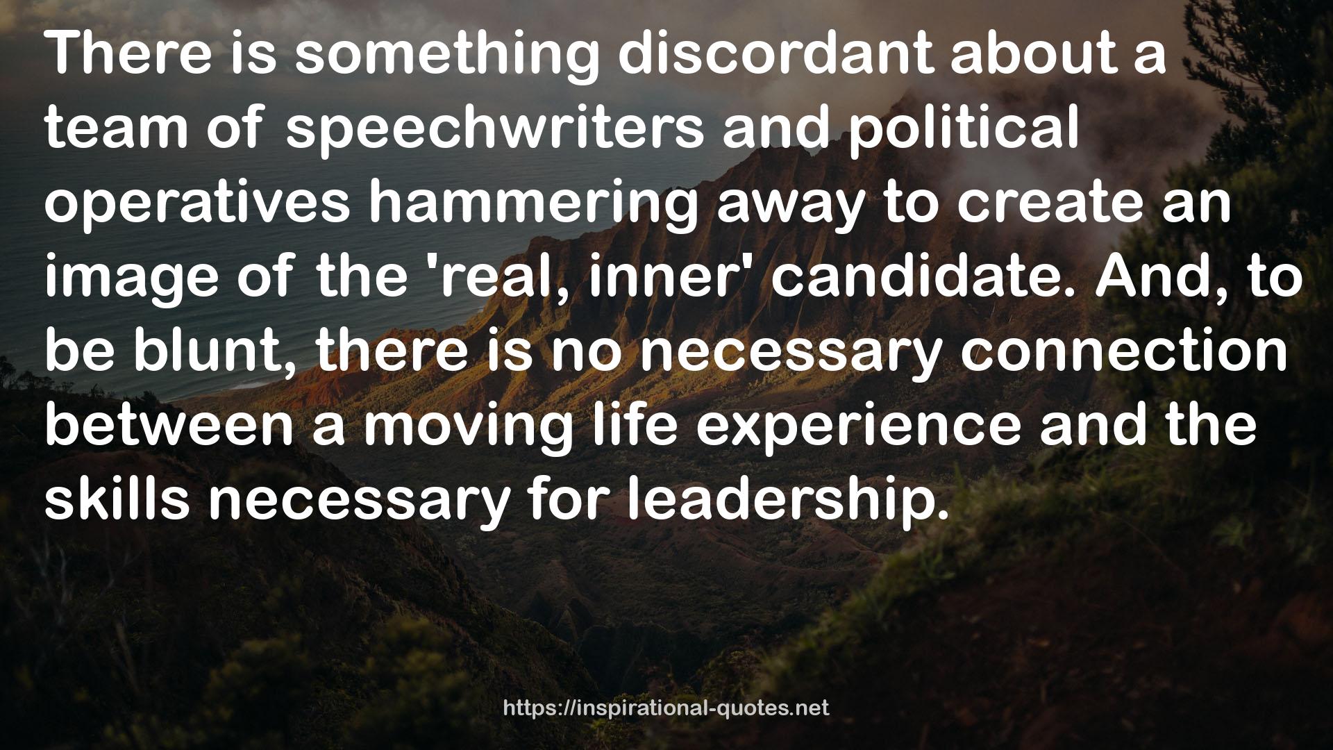 speechwriters  QUOTES